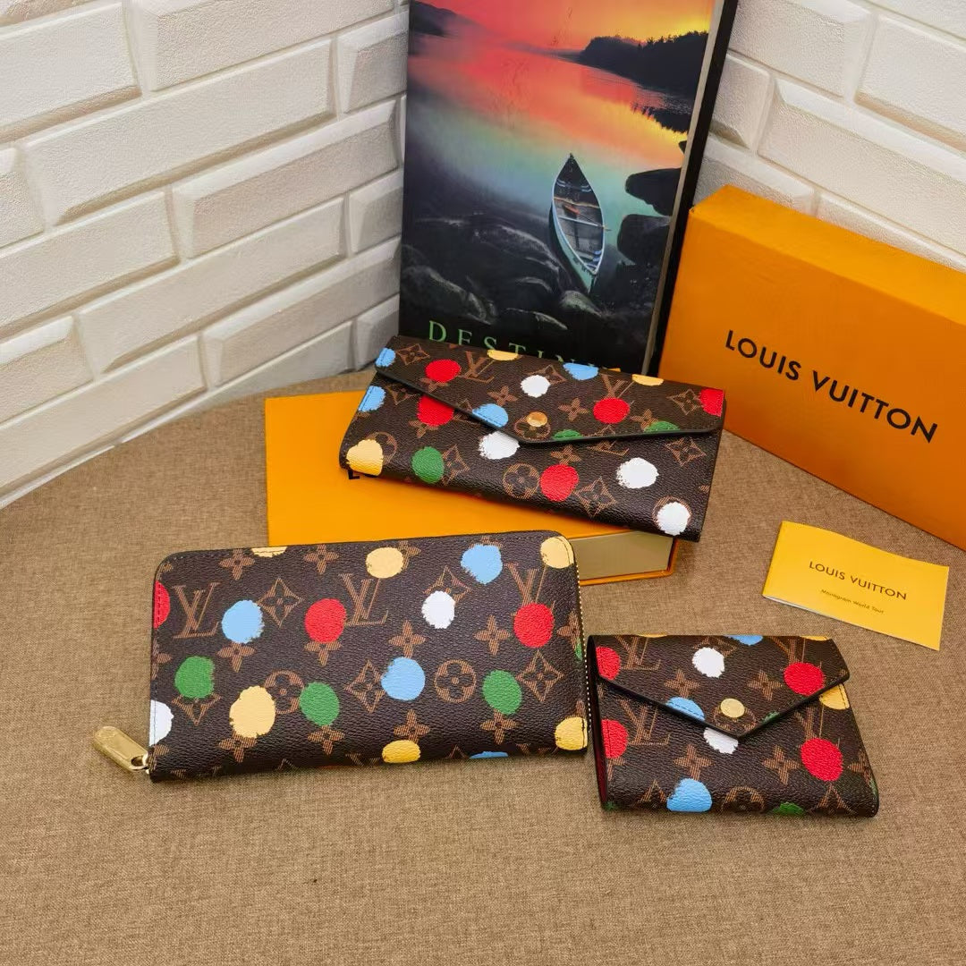 【ルイヴィトン】LV×YKジッピーウォレット 芸術と実用性の融合 数量限定