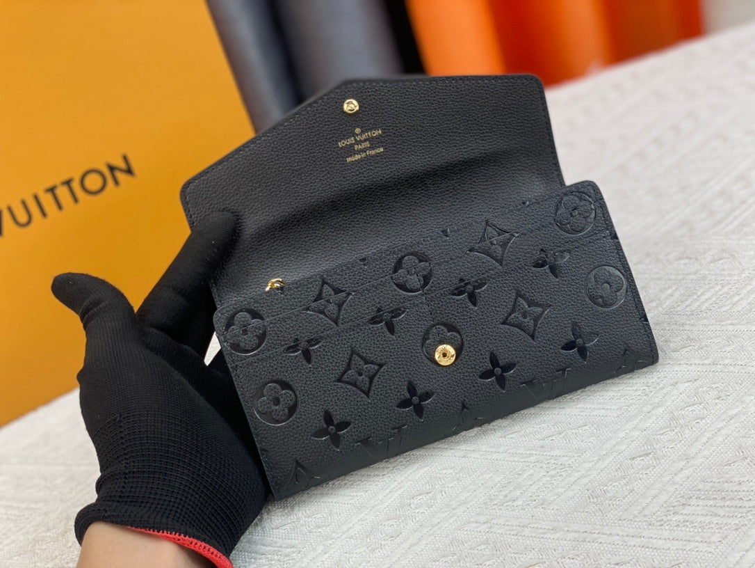 【ルイヴィトン】ダイヤ型押しSarah財布 4色展開 限定販売